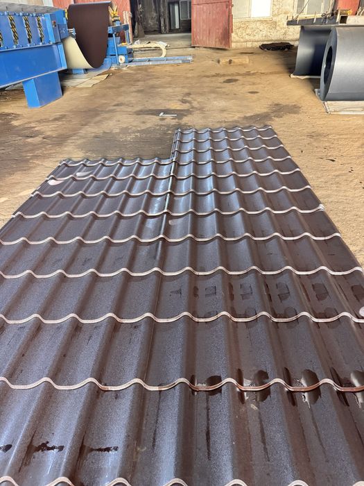 Металло черепица с производства