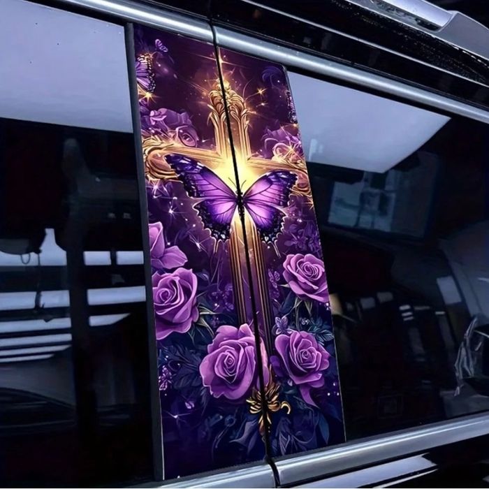 Винилови стикери за страничните колони на вратите - 2бр.