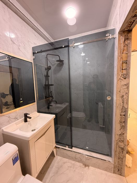 Установка душ кабин