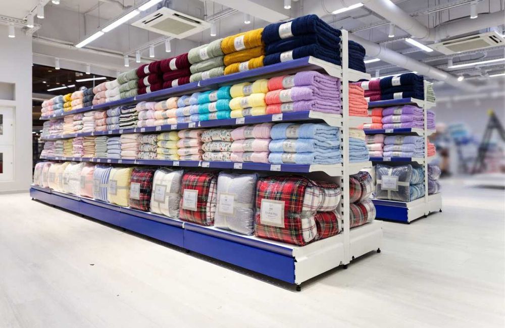 Стеллажи и полки, торговое оборудование для магазина