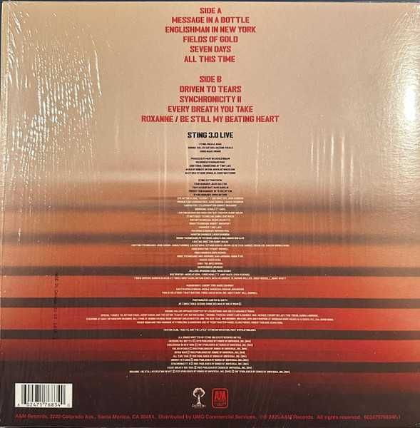 Disc vinil Sting - "3.0" ( 2025 )
