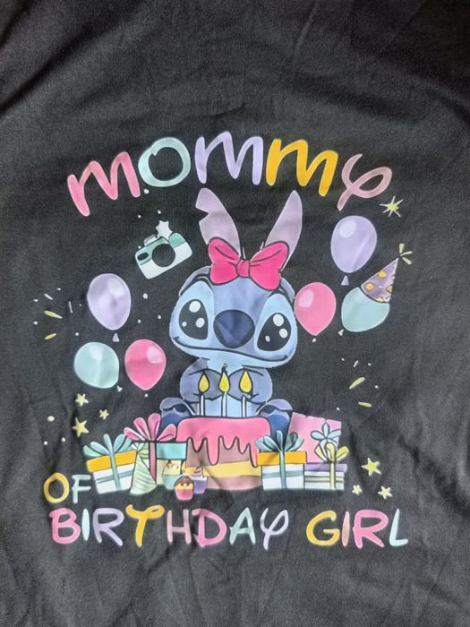 Тениски мама и тати Stitch