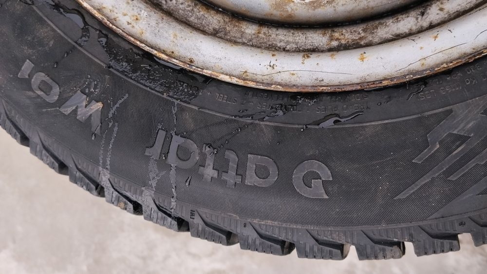 Колесо в сборе зимний