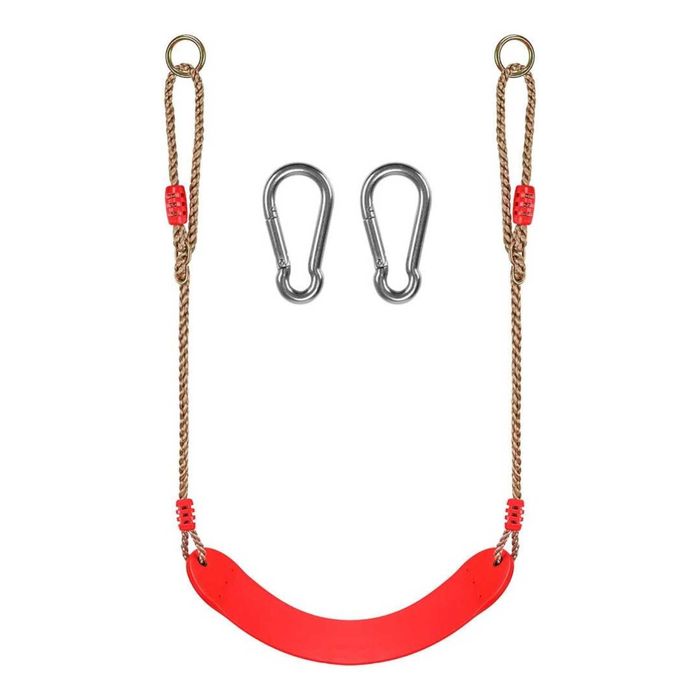 Leagan pentru Copii, Antiderapant, Flexibil, Reglabil Albastru, Rosu