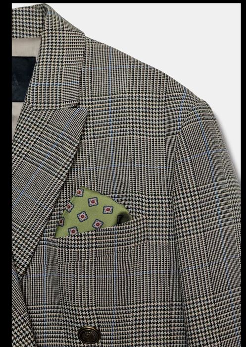 Пиджак оверсайз в клетку