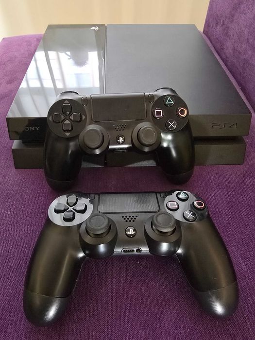 PlayStation 4 PS4 FAT 500GB + 2 Controllere DualShock 4 + 14 Jocuri