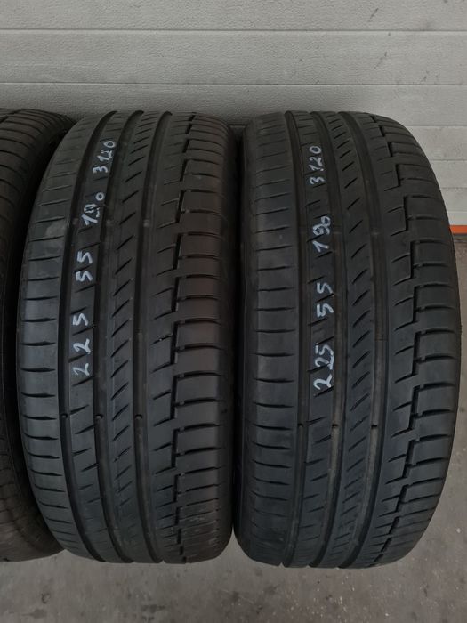 Летни гуми 4 броя CONTINENTAL PremiumContact6 225 55 R19 дот 3120