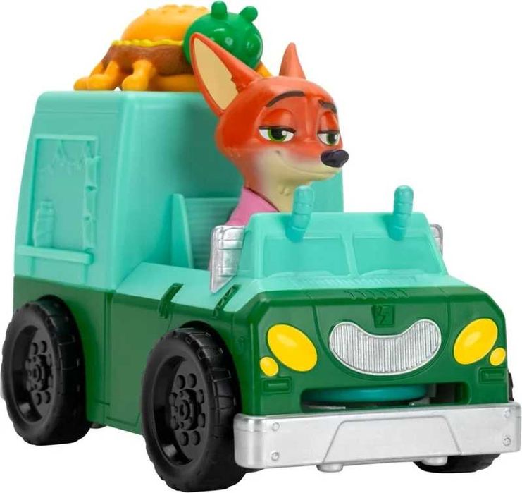 Зоотрополис Фигурки с кола Зайка Джуди Лисицата Ник Рис Поубърт 3 вида