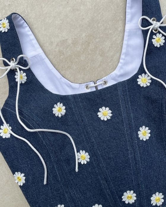 Бутиков  Дънков корсет размер М