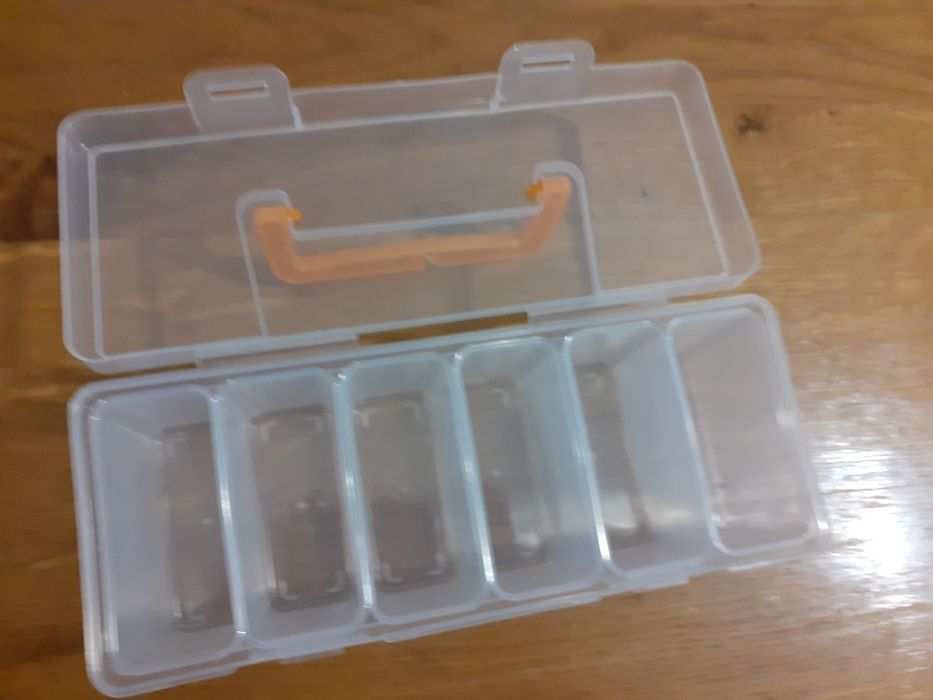 Cutie transparenta depozitare