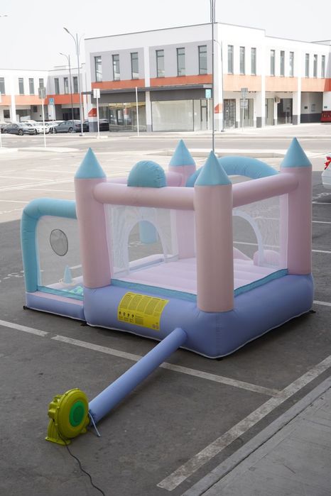 Детский батут с бассейном с компрессор (287×262×182). Бесплатный дост