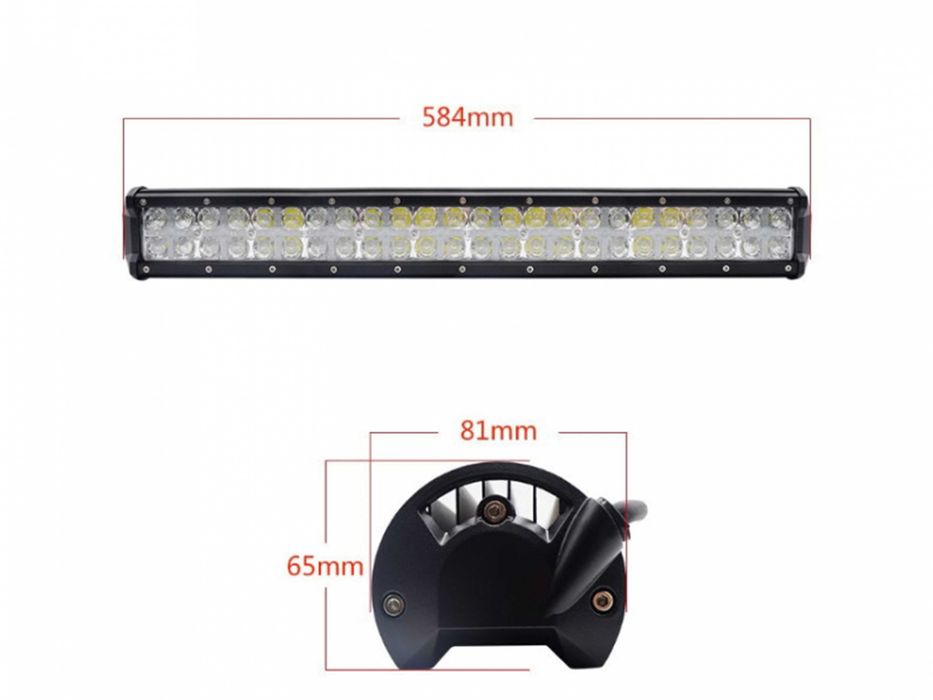LED bar Диоден Лед бар (халоген) 144W 56 см, П509