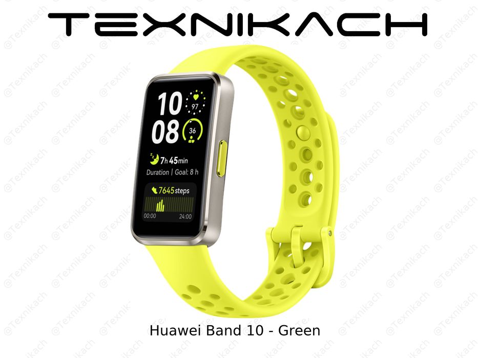 Новый • Huawei Band 10 • фитнес-браслет с AMOLED-экраном • Доставка