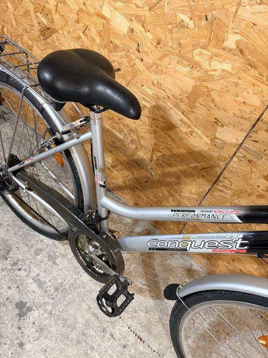 28цола Conquest дамски градски велосипед колело[21ck-Shimano]