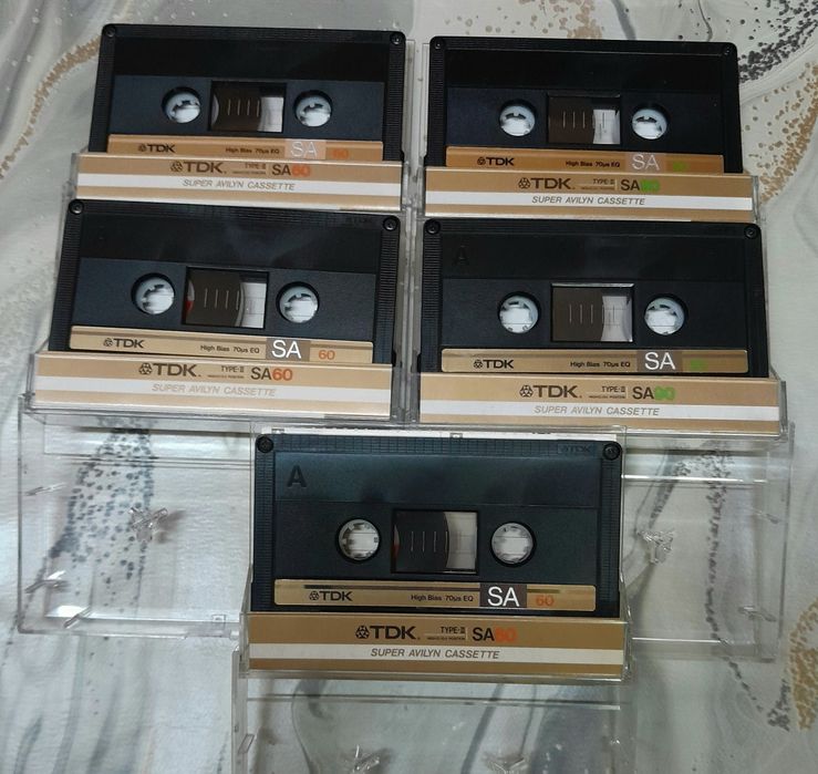 Аудио касети TDK SA  60 мин. -  Хром