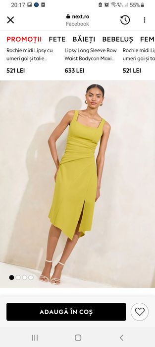 Rochie petrecere  de la Next,M