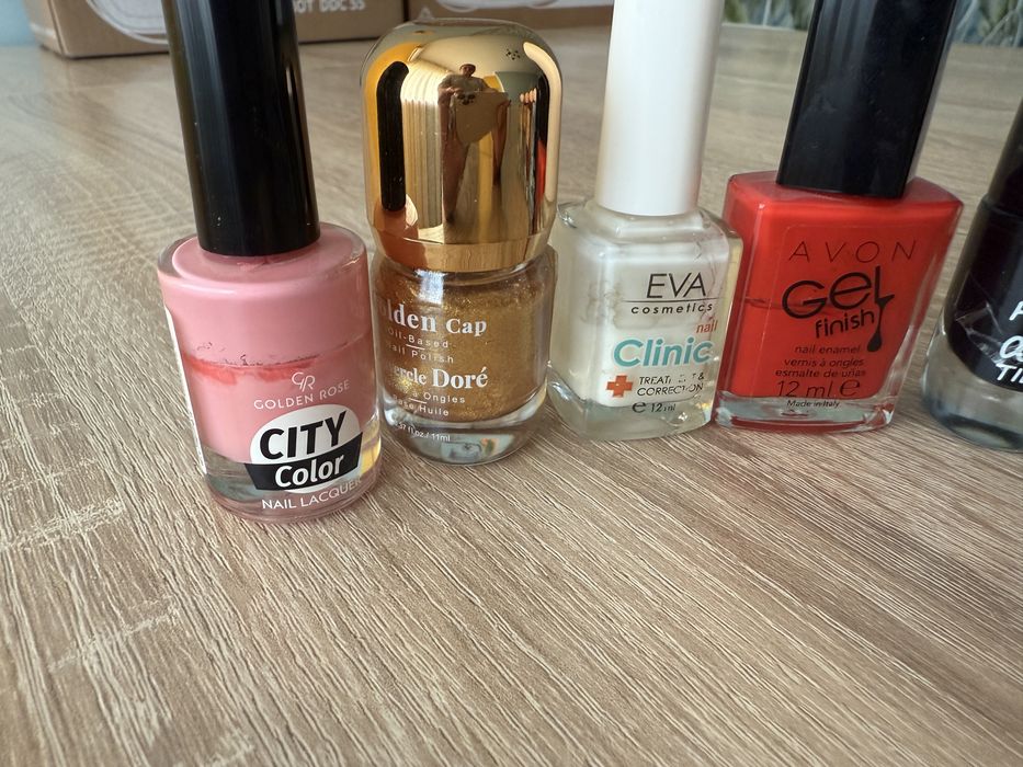 Лак для ногтей обычные 10 штук