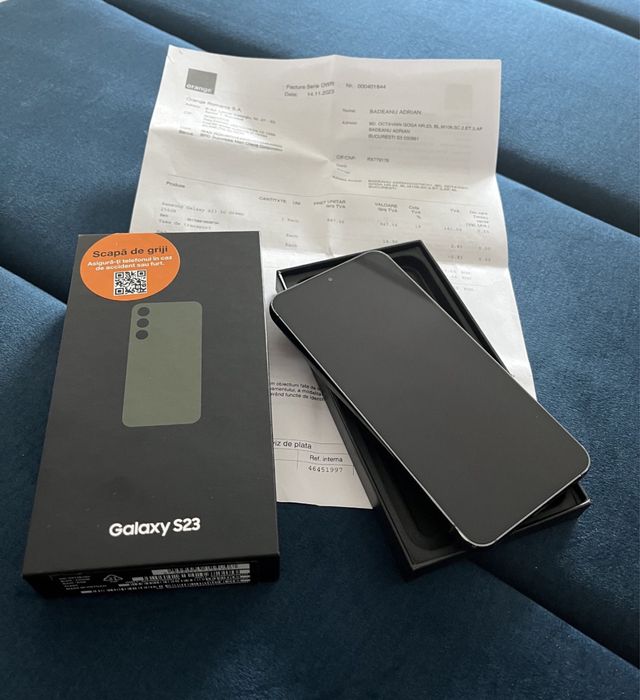 Samsung S23 • 256 GB • NOU • Garantie