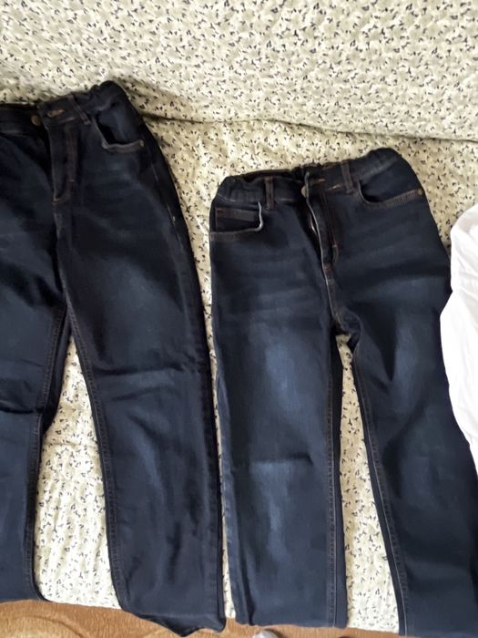 Джинсы рубашки 11-12лет