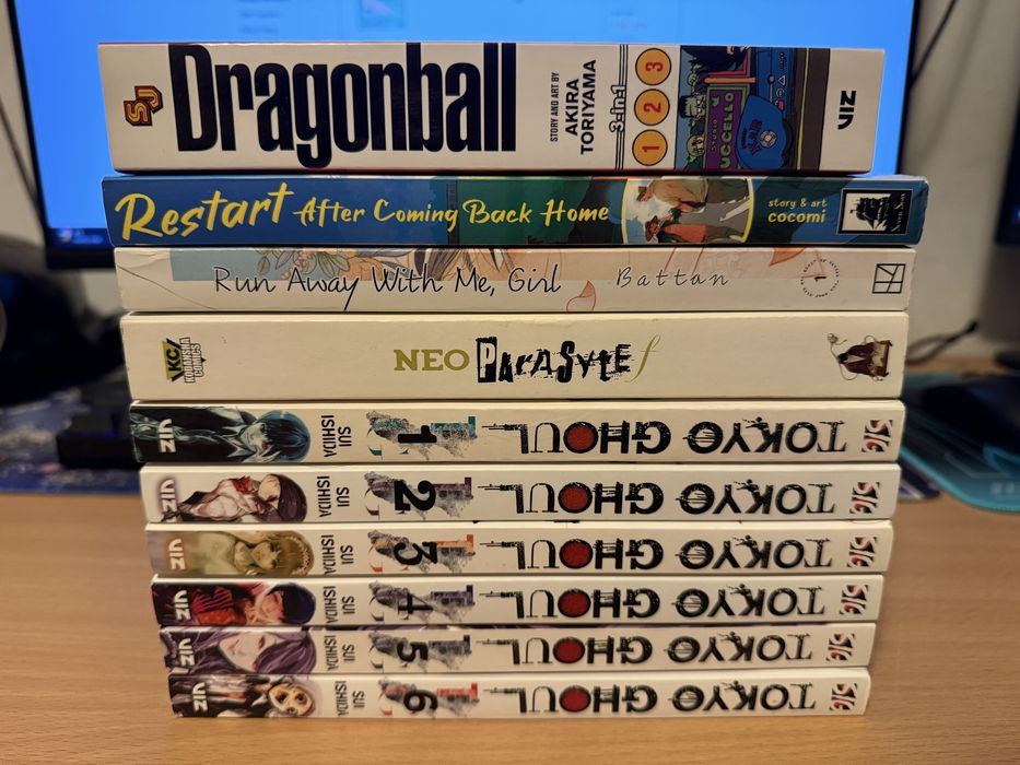 Tokyo Ghoul vol.1-6 + restul din poza cadou