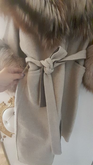 Palton  Alpaka super  blană naturală