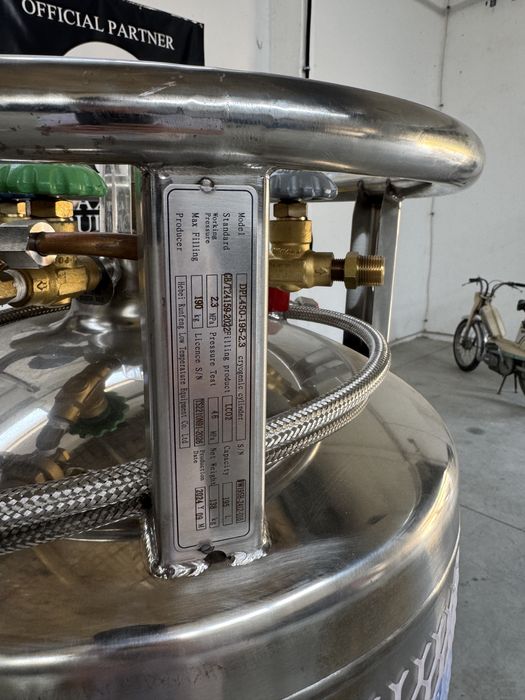 дюаров съд 195L 2.3mpa / CO2 въглероден диоксид течна фаза