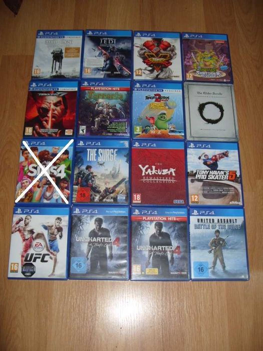 Игри за PlayStation 4, PS4 Част 4 - 15.34 € / 30лв за брой