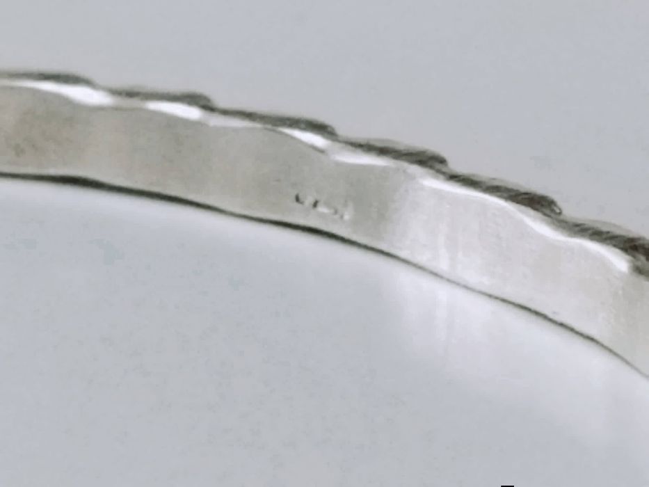 Veche bratara fixa din argint de 925