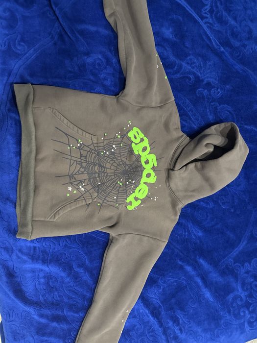 Hanorac Spider verde inchis