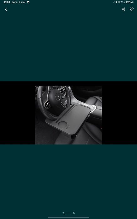 Suporturi de bord pt telefon, suport auto pt volan si port chei negru