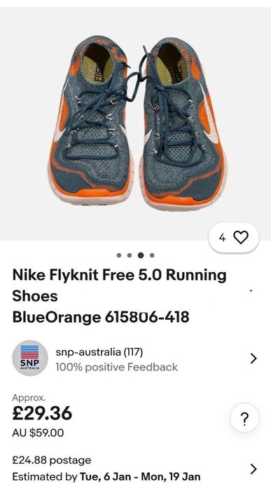 Nike Flyknit Free 5.0 кроссовки