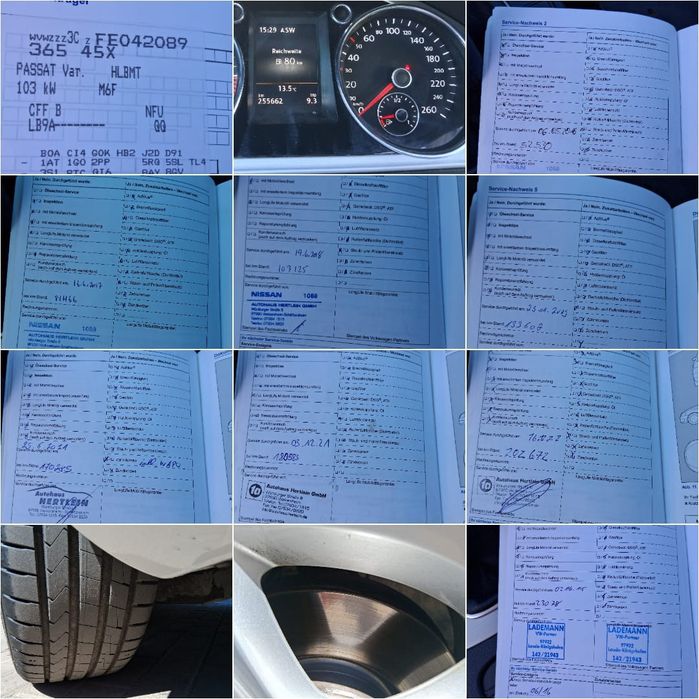 Volkwagen Passat Model Highline Euro 5