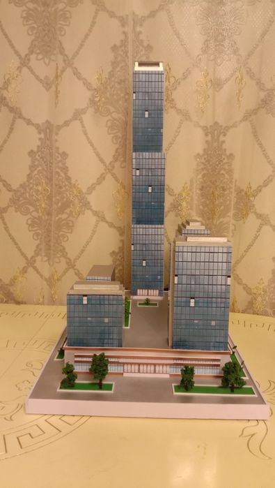 Макет АбуДаби Плаза