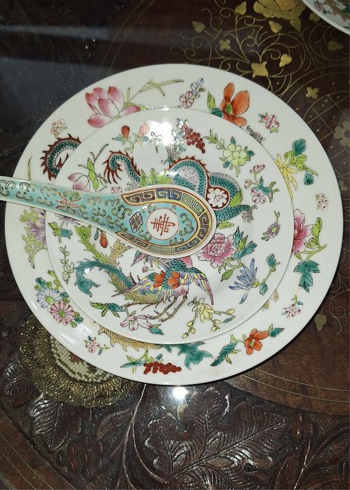 Set portelan dragoni