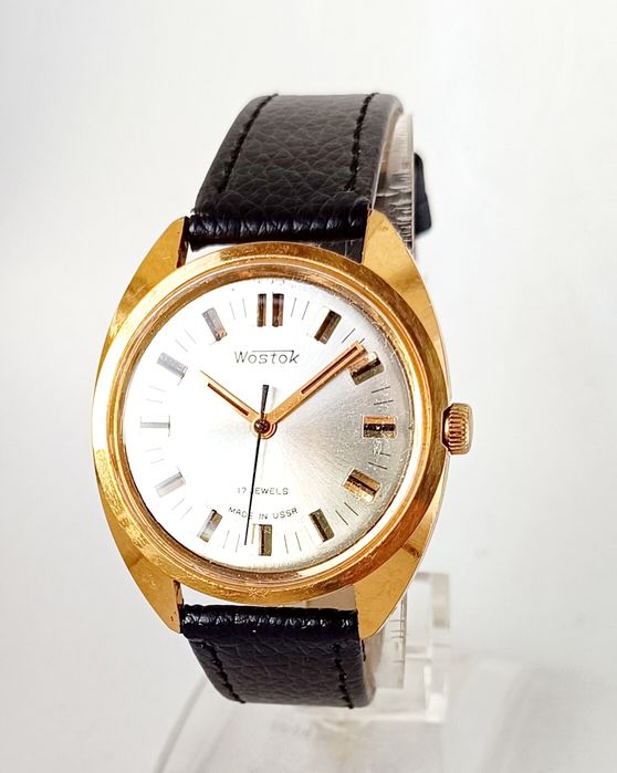 Wostok Восток - позлатен мъжки часовник с ръчно навиване