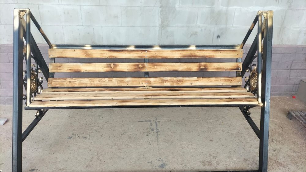 Качеля железная под навес