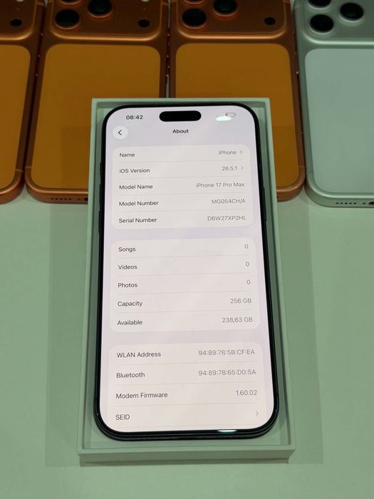 iPhone 17 Pro Max Deep Blue