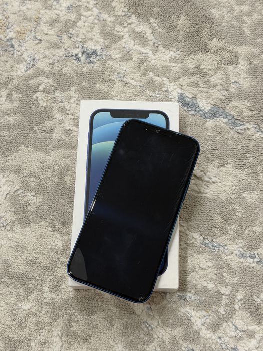 Продам IPhone 12 blue, 128gb