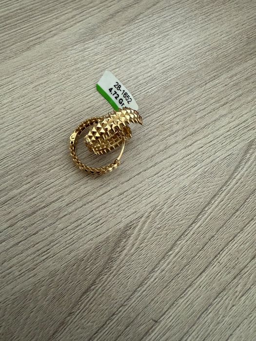 Золотые Серьги Шипы