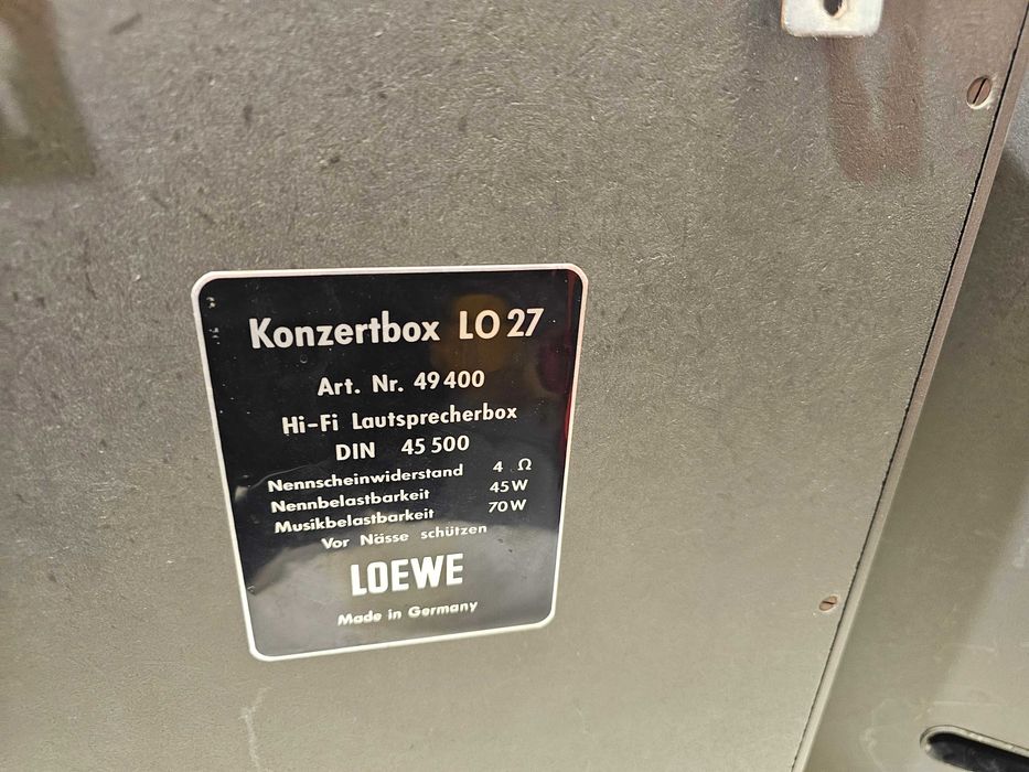 Boxe Loewe Opta Lo27 Art . nr. 49400 Germany 3 cai