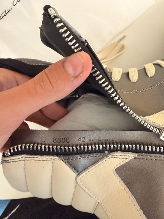 Rick Owens Geo basket Gri