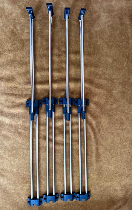 Suport pliabil pentru umerașe – montare în dressing / pe perete