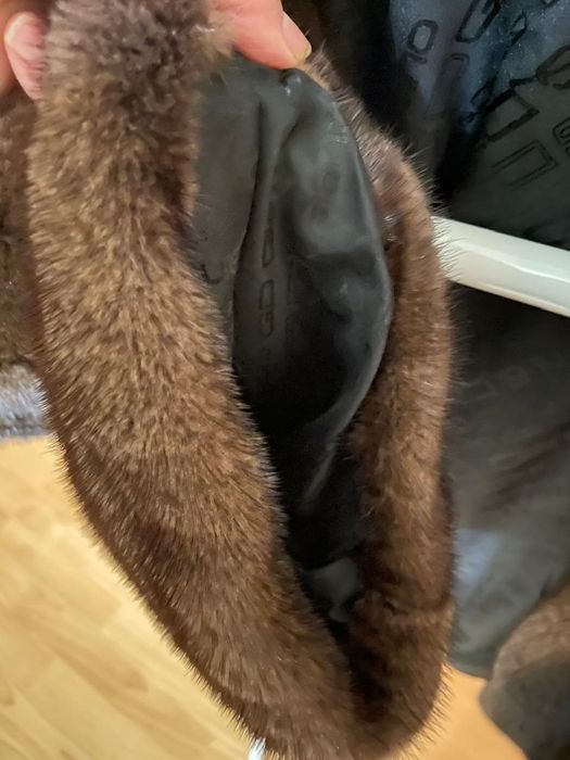 Норковая шуба оверсайз