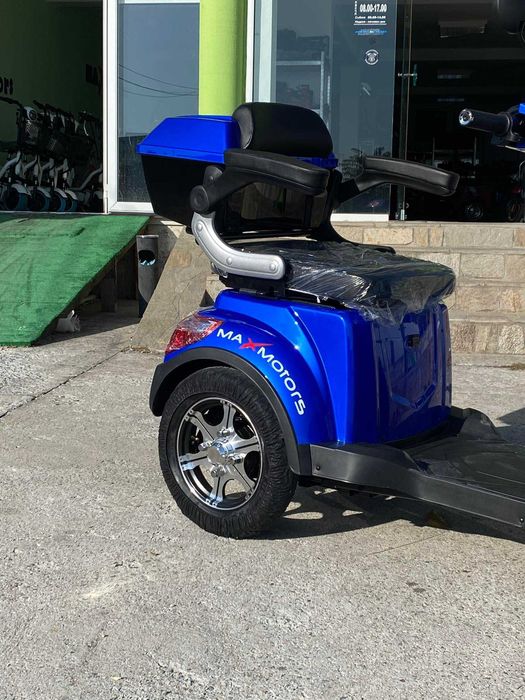 Електрическа четириколка FM4-LUX 1500W-BLUE с 2 години гаранция