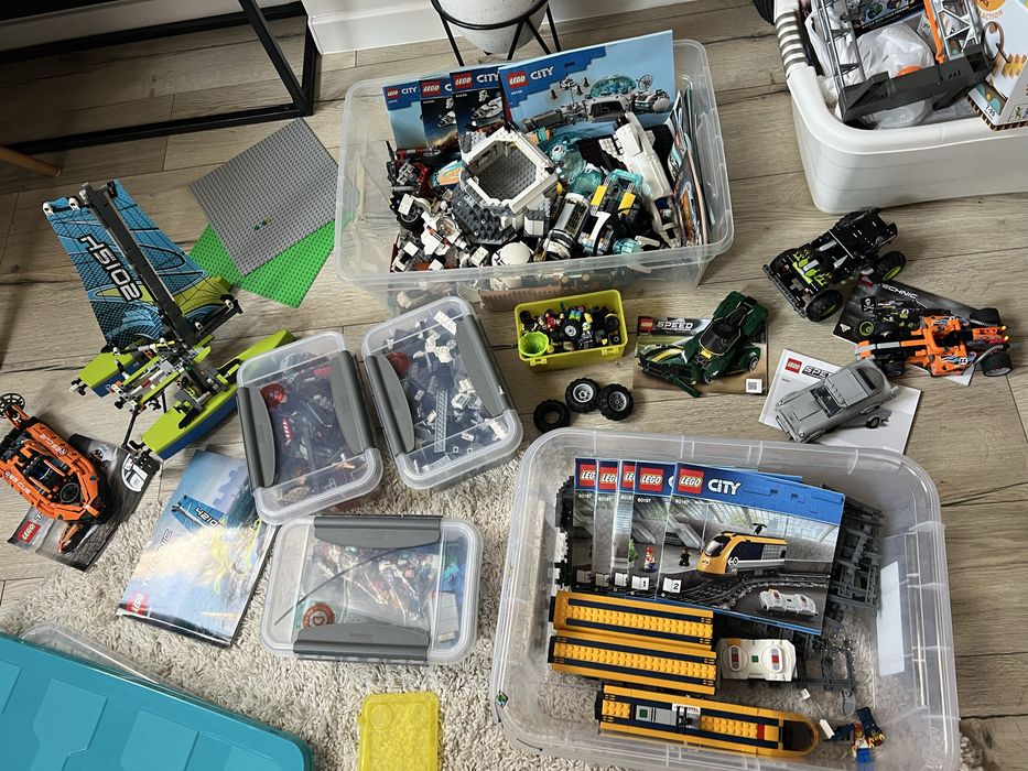 Голям лот Lego комплекти, фигурки, части