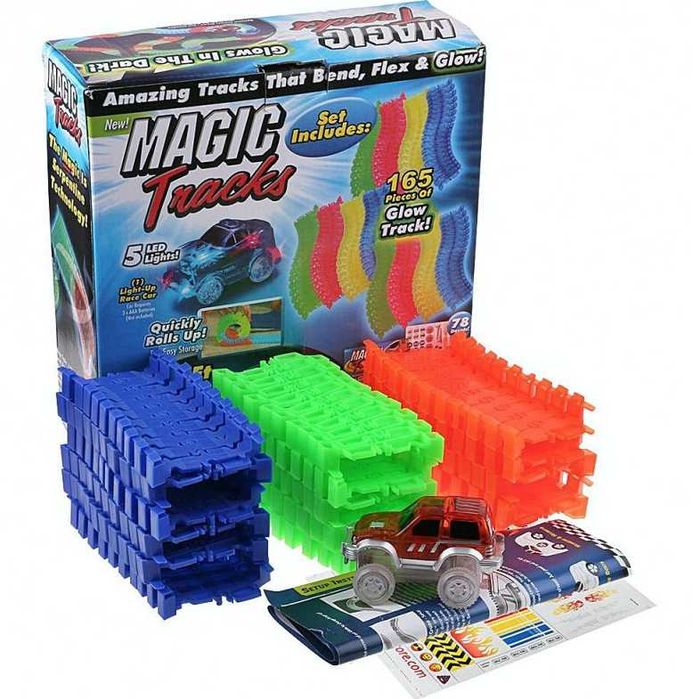 Хит! конструктор Magic Tracks длина трека 2 метра