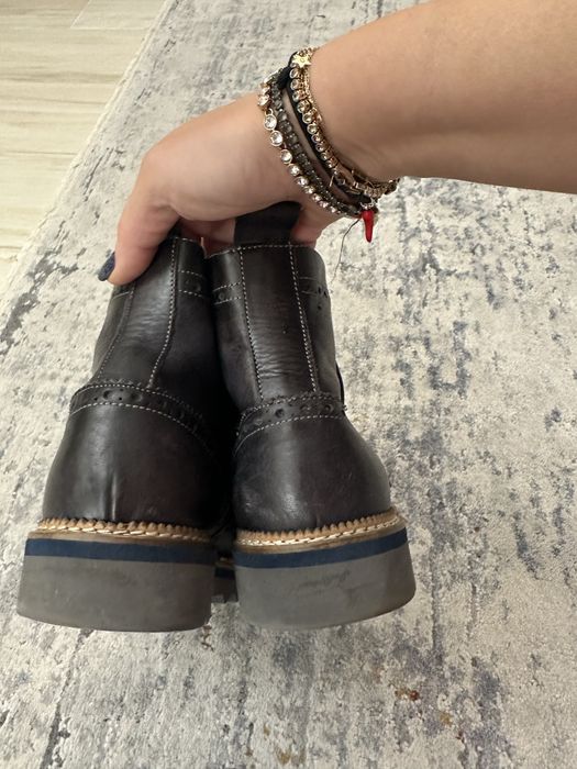 Ghete piele Made in Italy