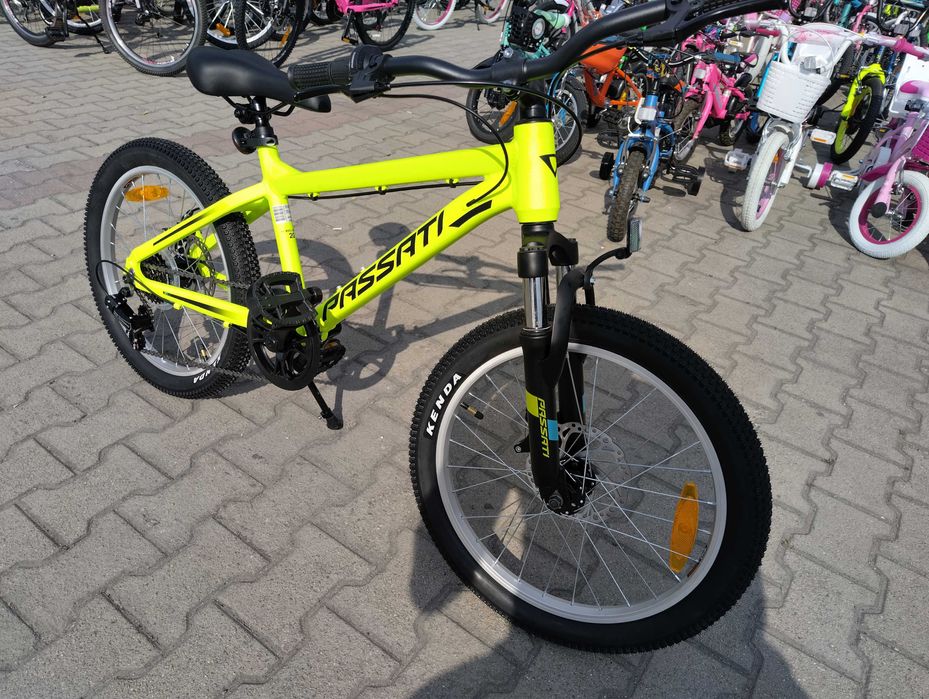 PASSATI Алуминиев велосипед 20" ALUMINIUM жълт