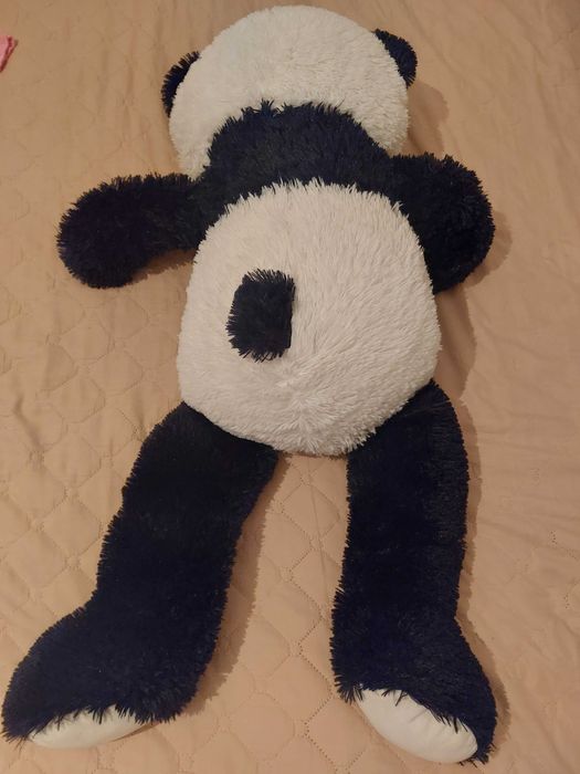 Плюшена Панда  с дрехи / 100 см.