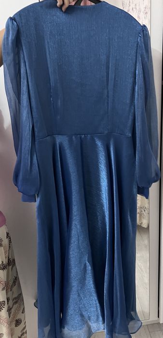 Тёмный синий платья размер 46-48